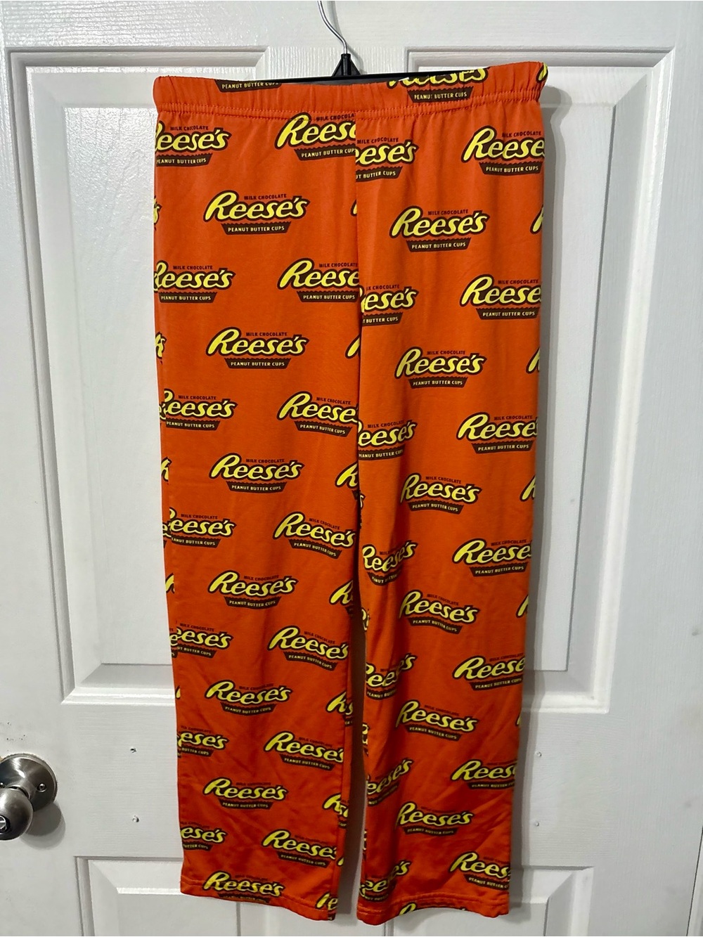 Kids Orange Logo Leggings